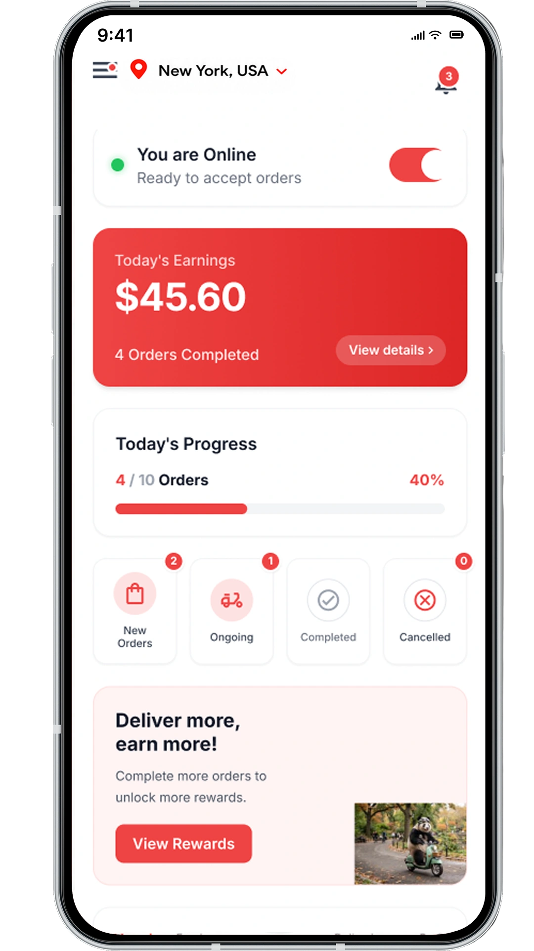 DoorDash Clone App-dasher
