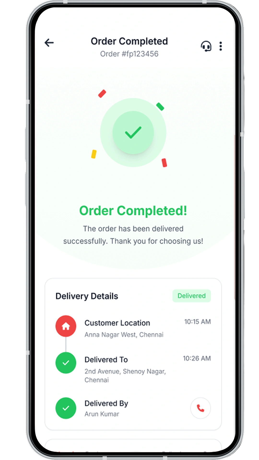 DoorDash Clone App-dasher