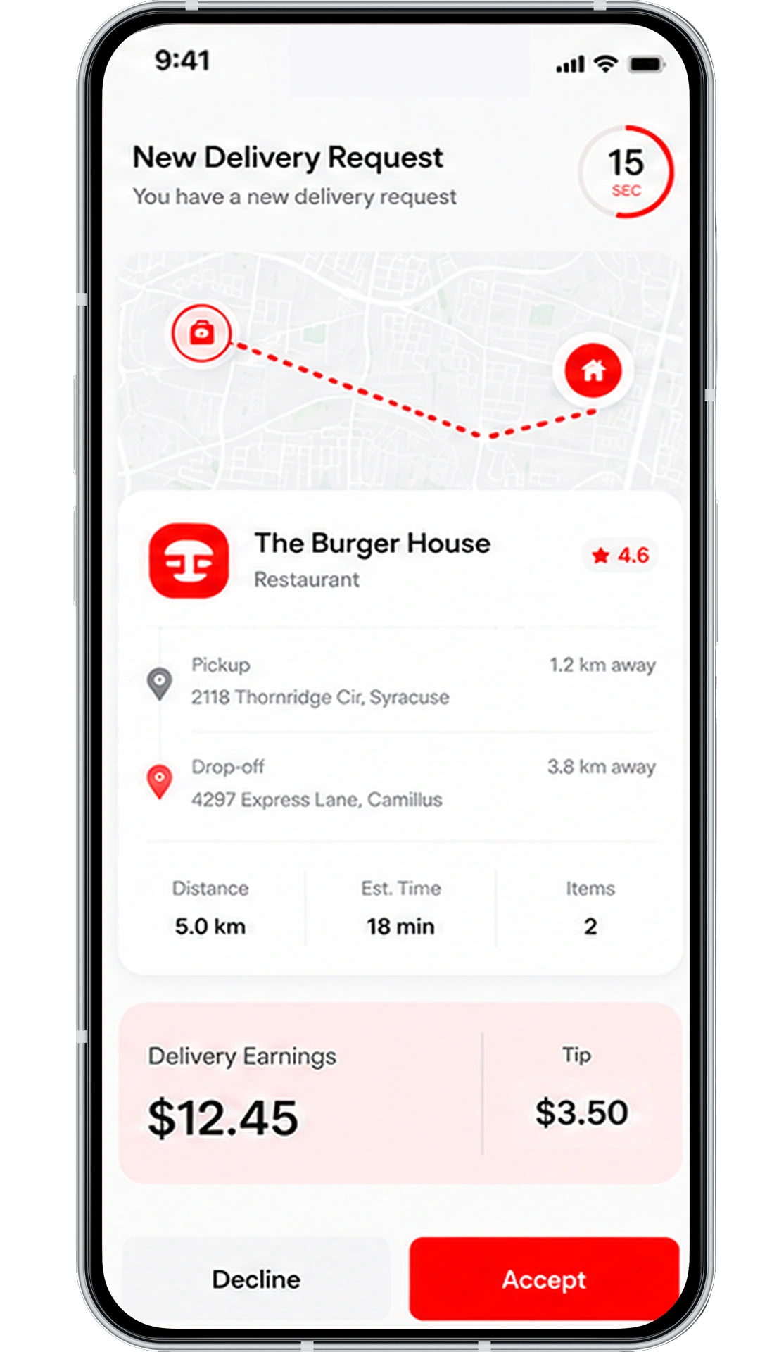 DoorDash Clone -partner App