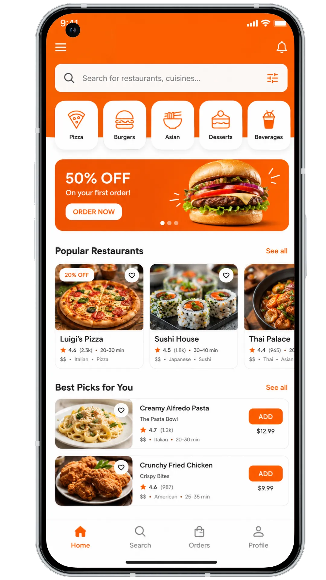 food panda Restaurant panel