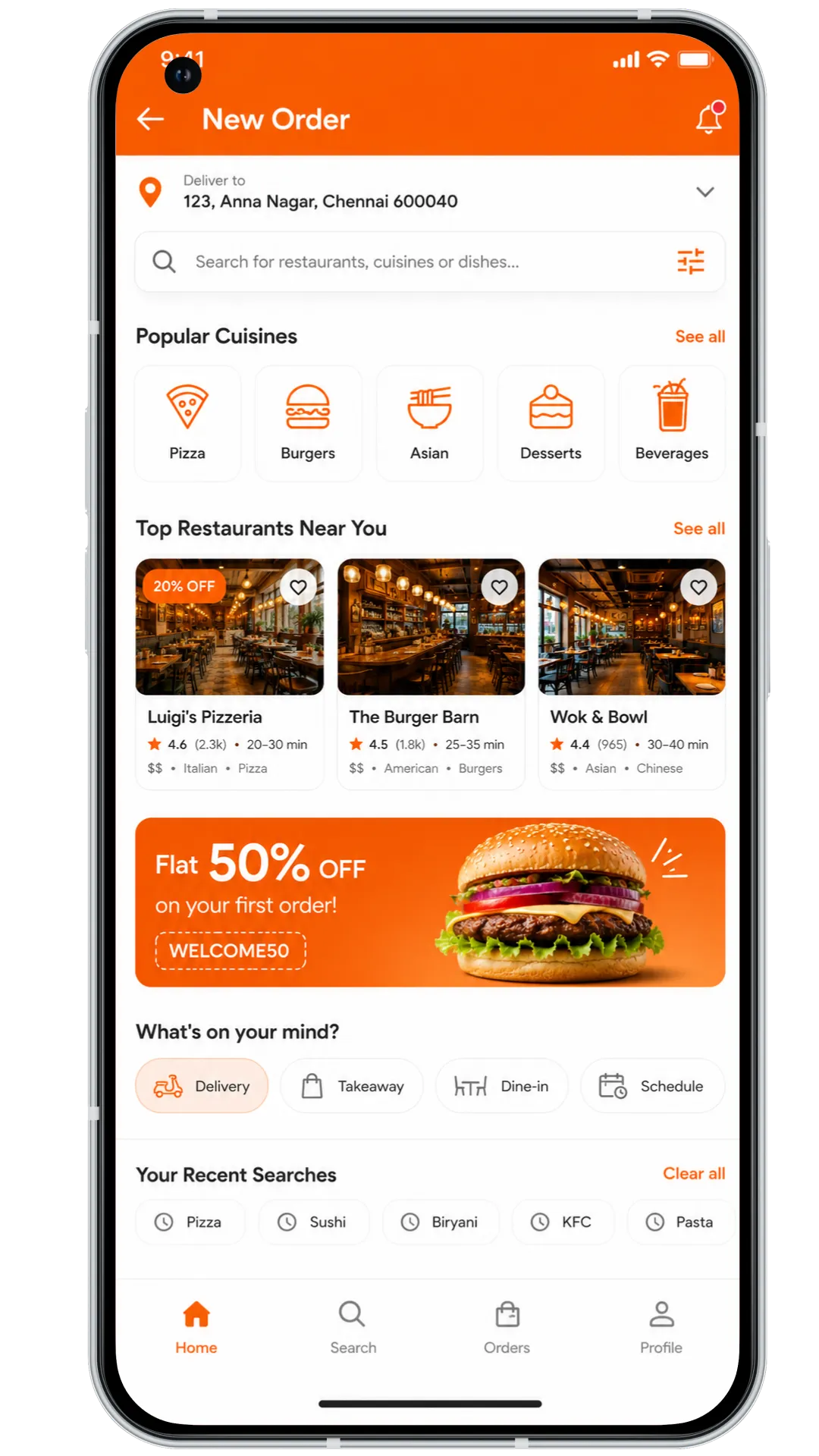 food panda Restaurant panel