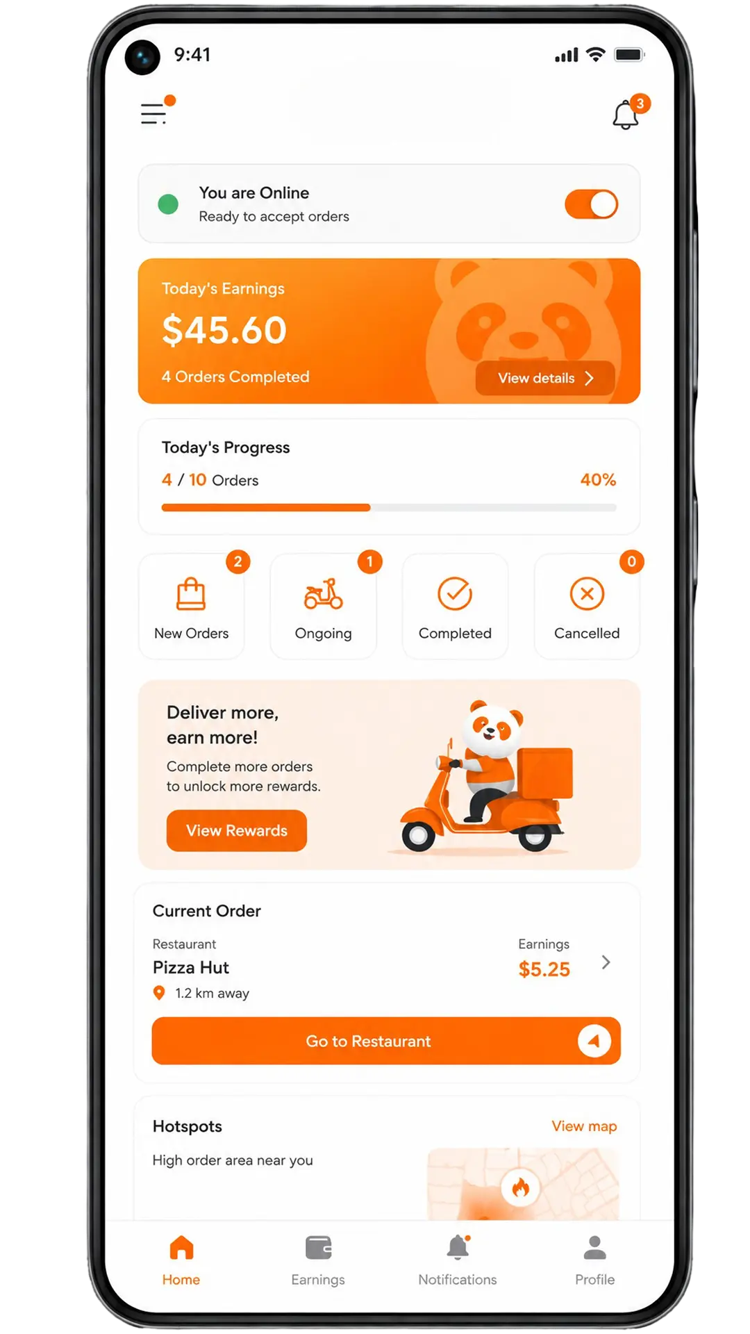 food panda delivery clone app