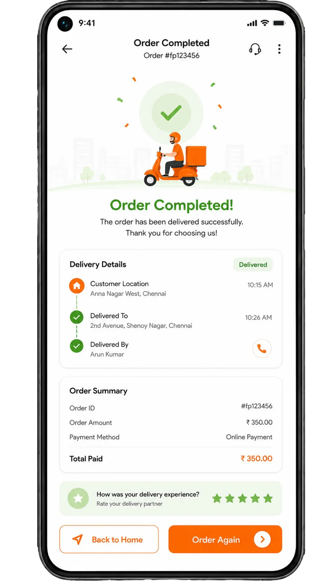 food panda delivery clone app