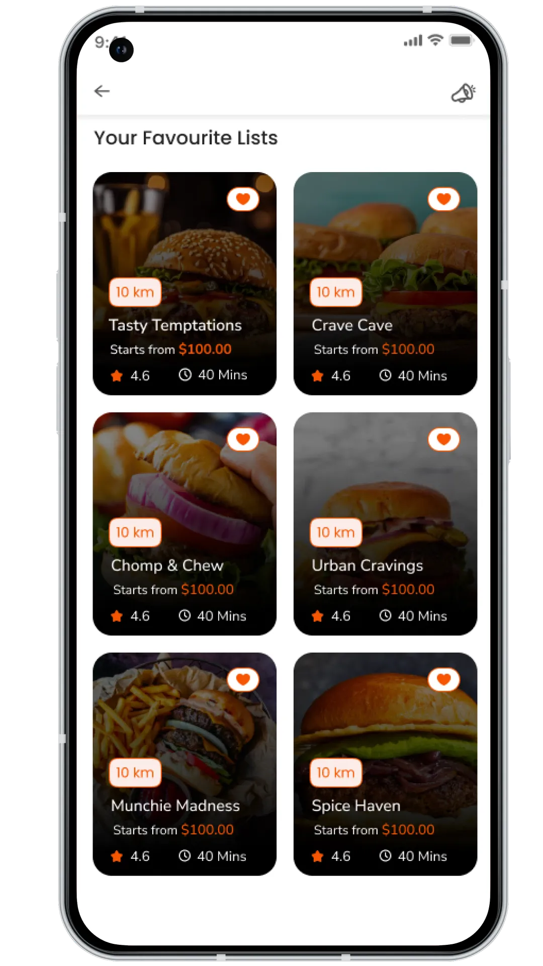 justeat clone customer app