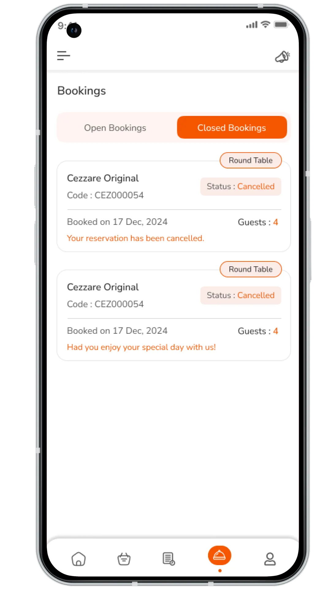 justeat clone customer app
