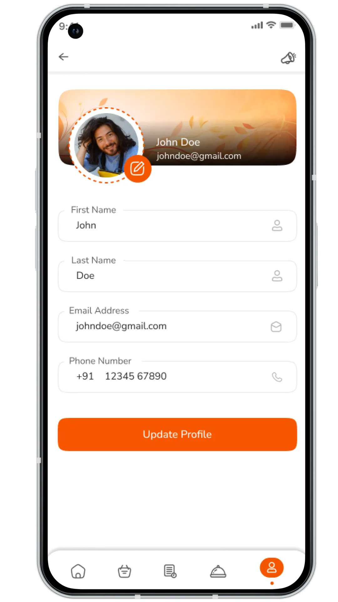 justeat clone customer app