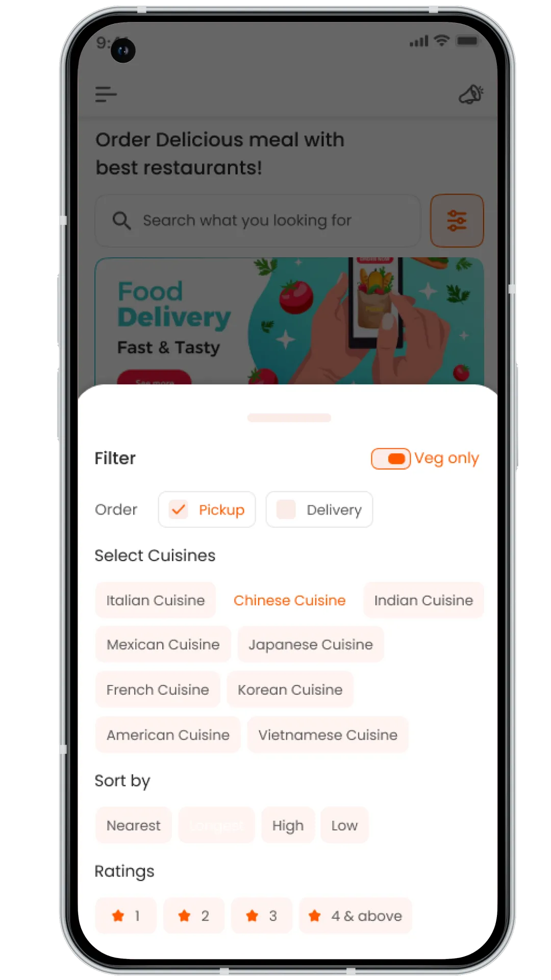 justeat clone Restaurant app