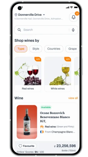 Alcohol Delivery App customer
