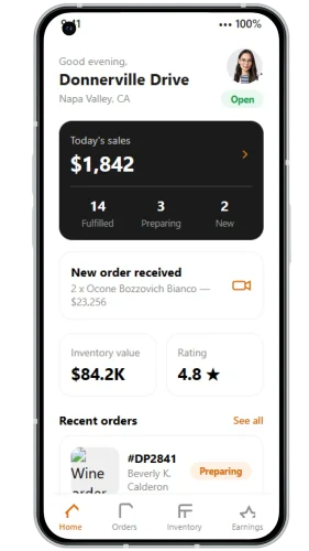 Alcohol Delivery App-vendor