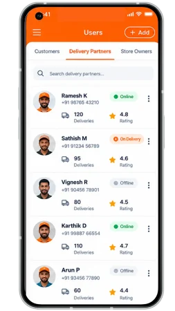 Fuel Delivery admin